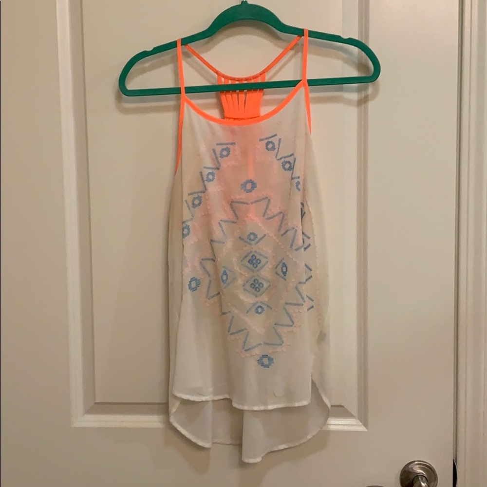 Sheer blouse